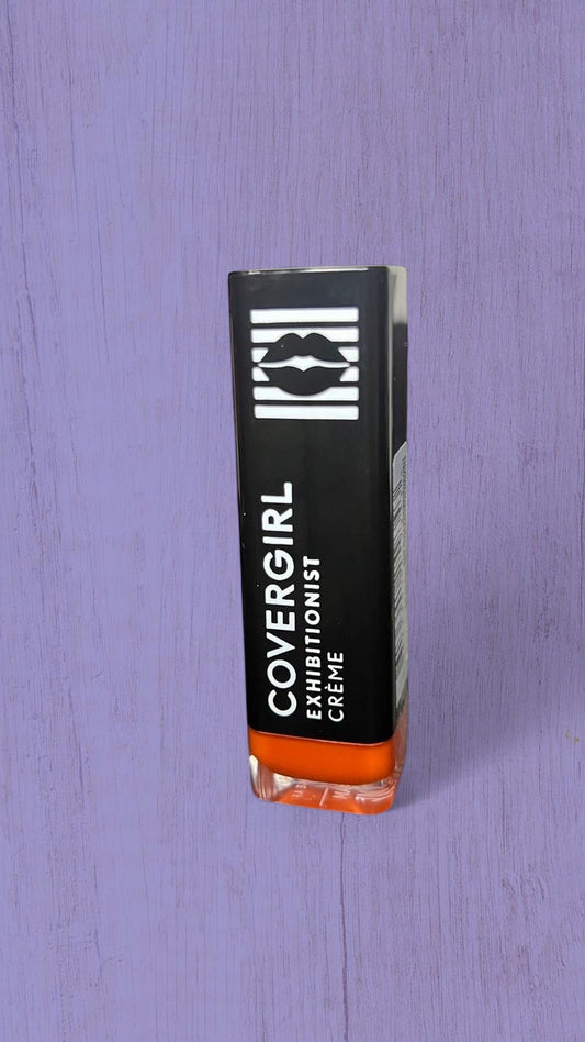CoverGirl Exhibitionist Crema Labial – Tono 495 Orange AF