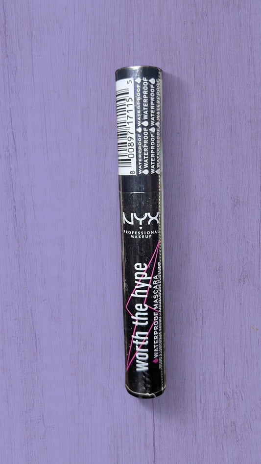 NYX Professional Makeup Máscara de Pestañas Worth The Hype – Tono Black